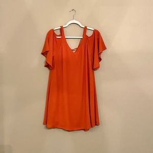 Autumn colored dress